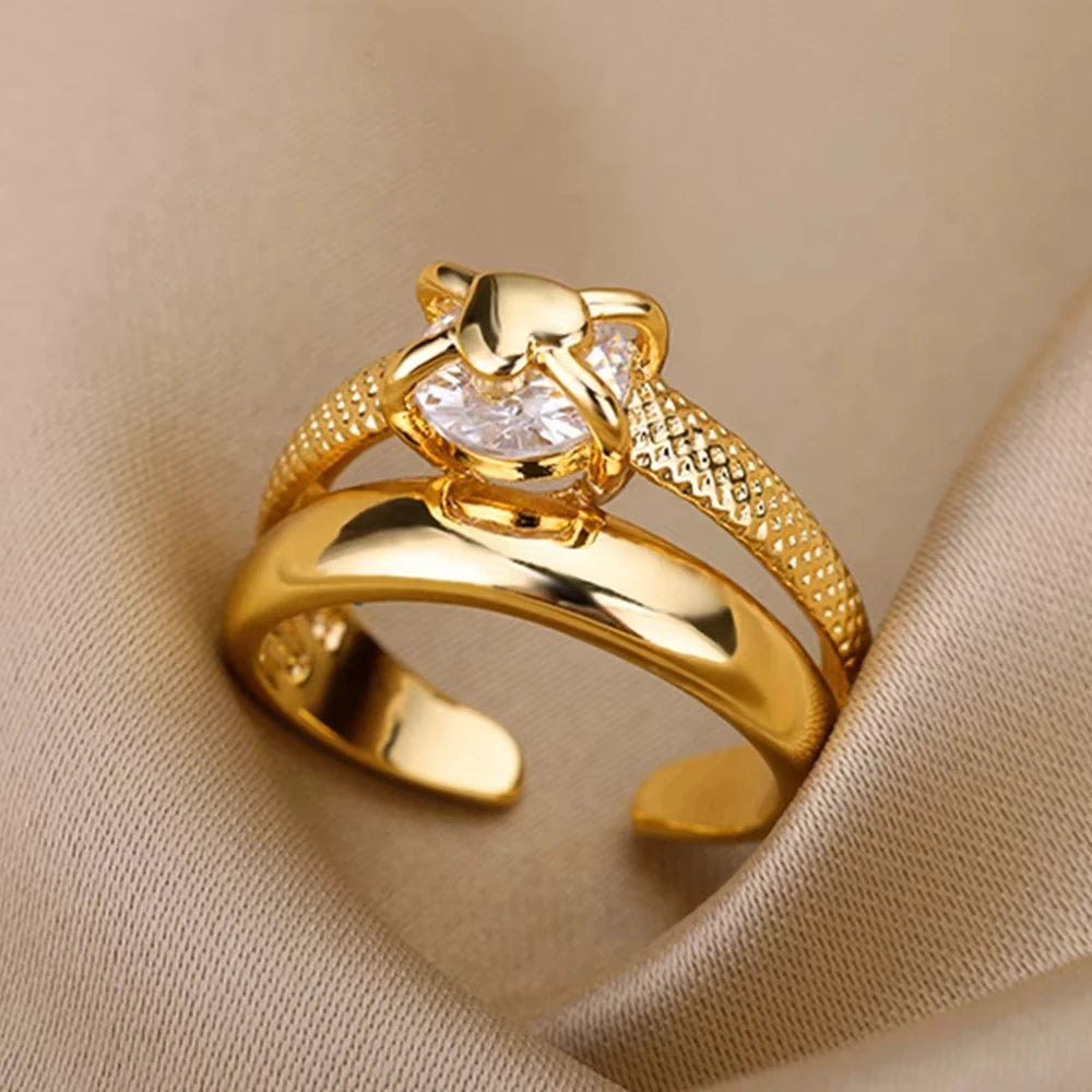 Lilura Gold Rings