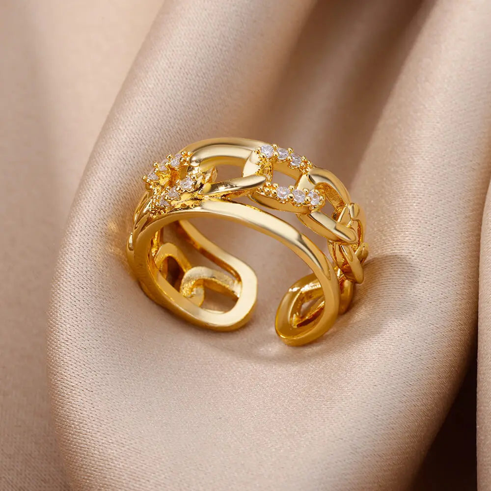 Lilura Gold Rings