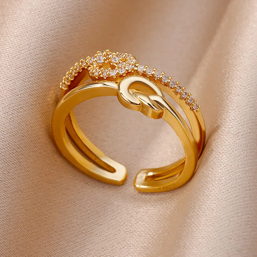 Lilura Gold Rings