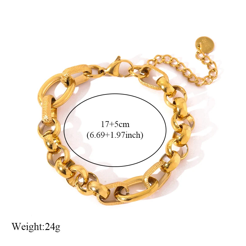 Quin Gold Bracelet