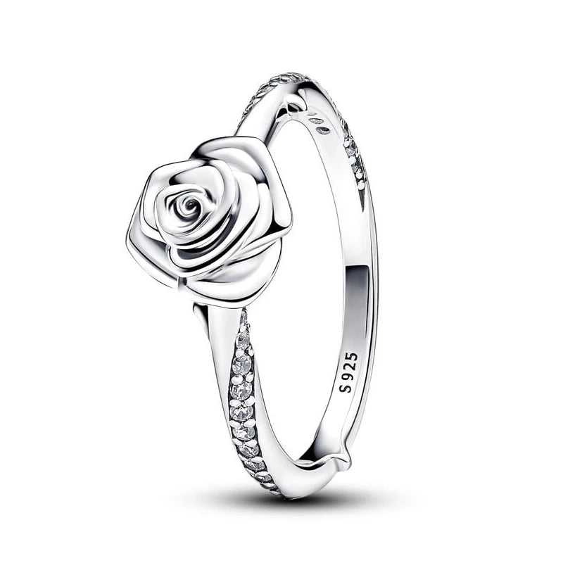 Rose Bloom 925 Ring '' VALARONA JEWELS ''
