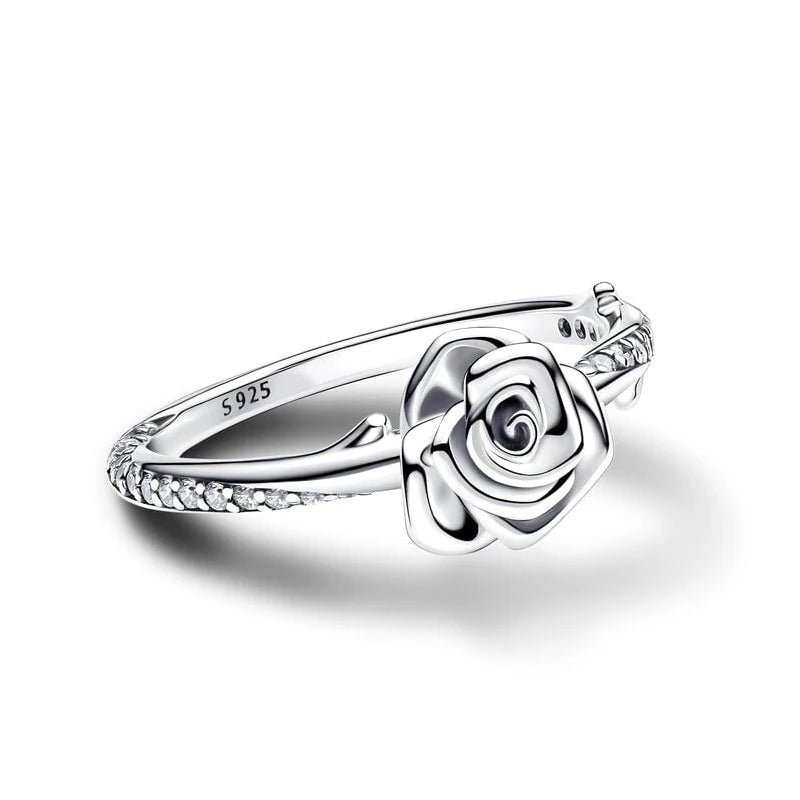 Rose Bloom 925 Ring '' VALARONA JEWELS ''