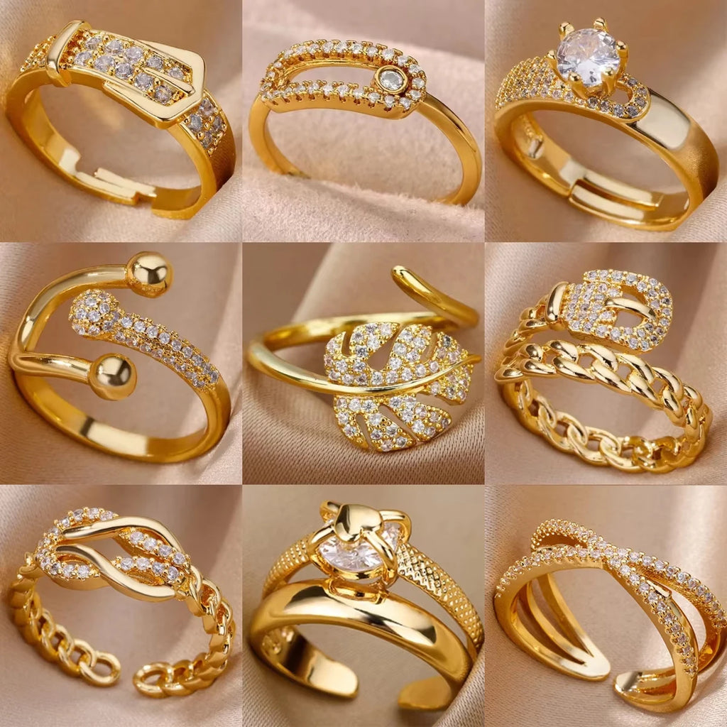 Lilura Gold Rings