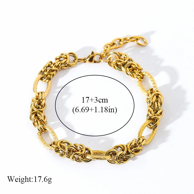 Quin Gold Bracelet