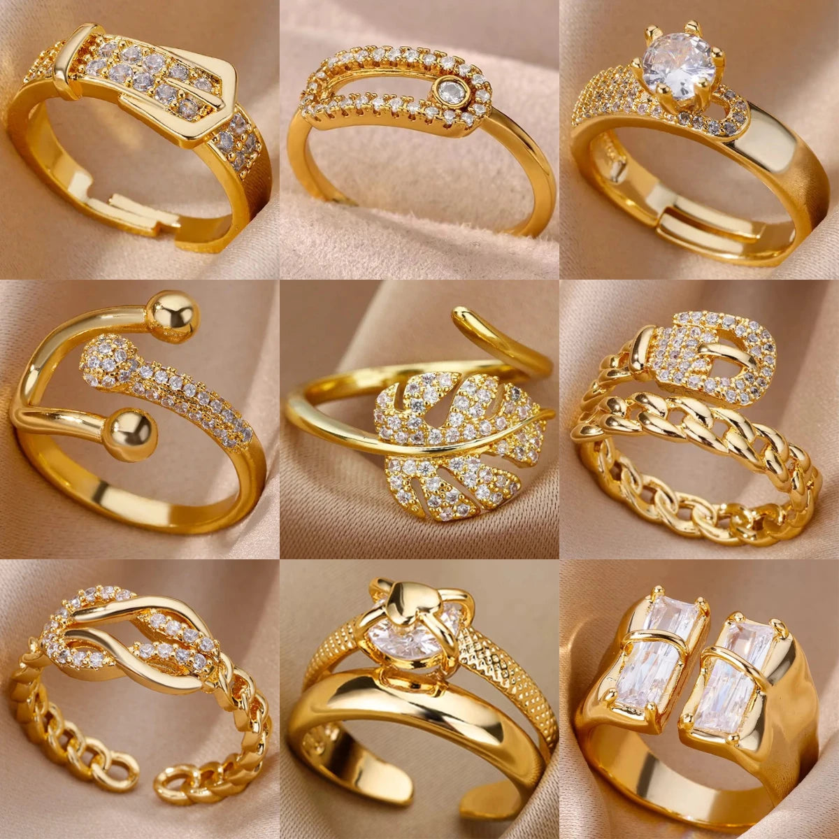 Lilura Gold Rings