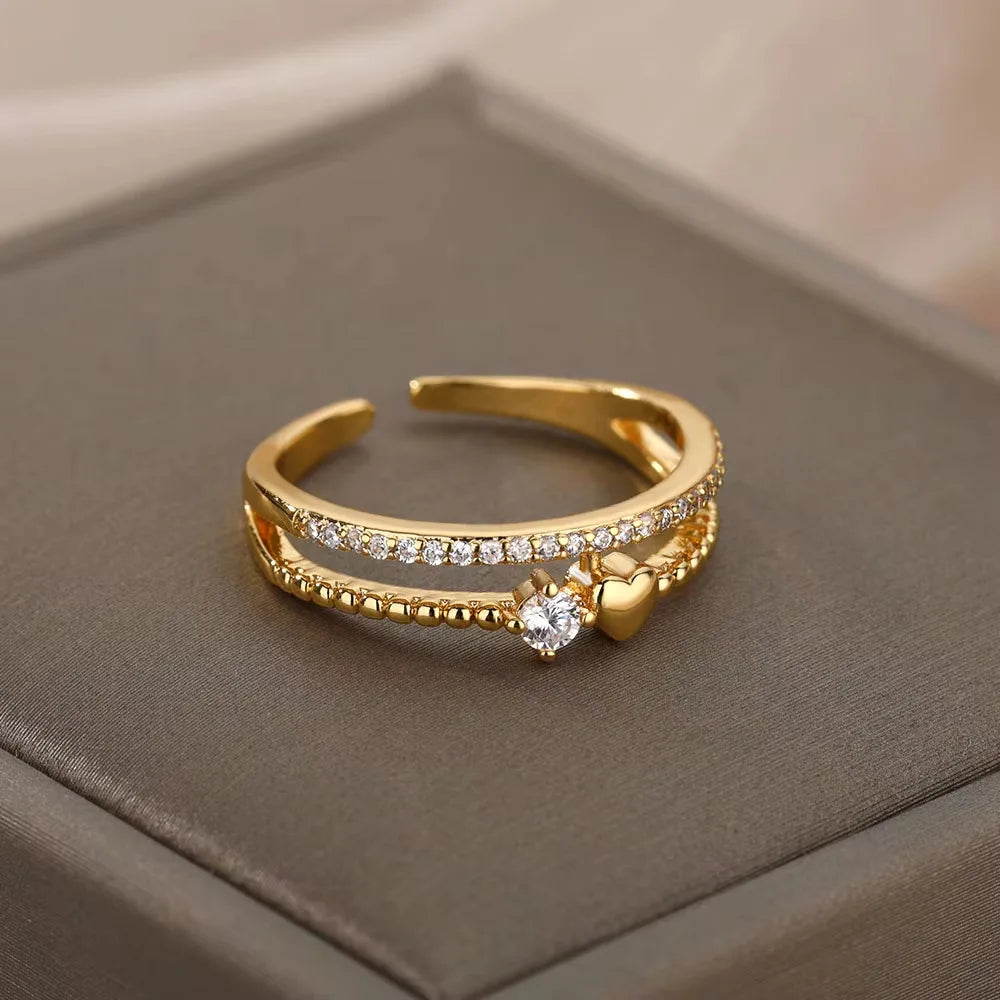 Lilura Gold Rings