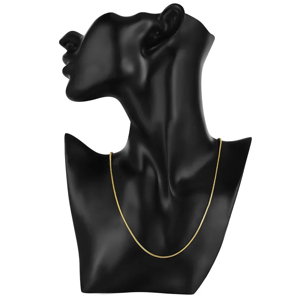 Pella 18K Gold Snake Necklaces